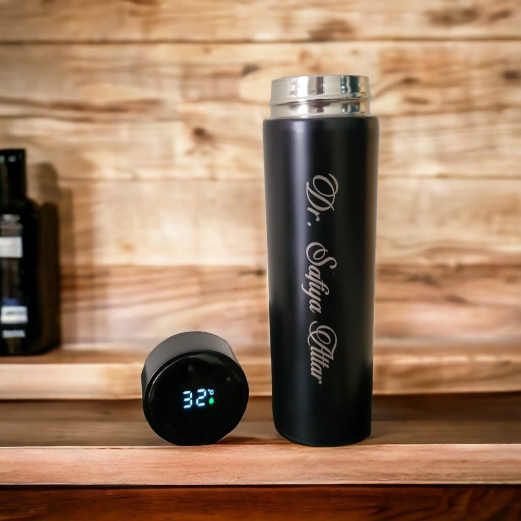 water bottle black