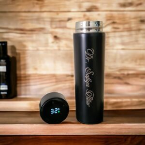 water bottle black