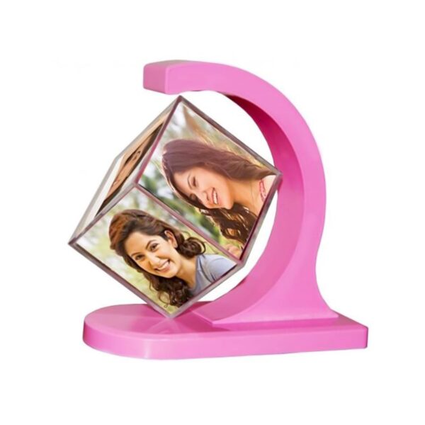 pink photo frame