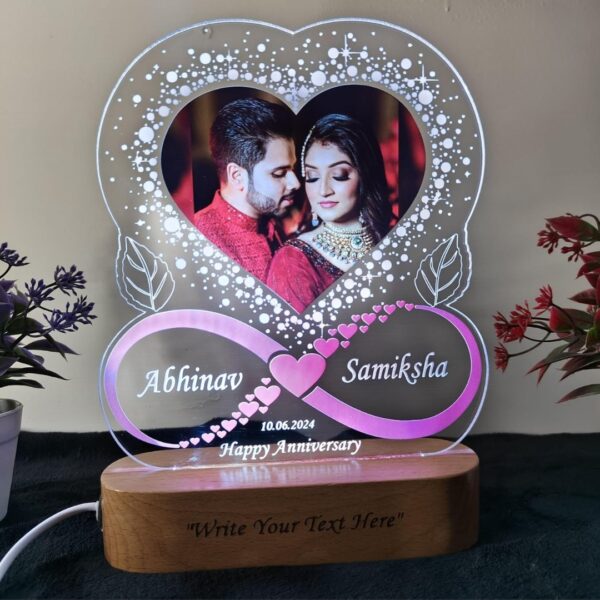acrylic photo lamp