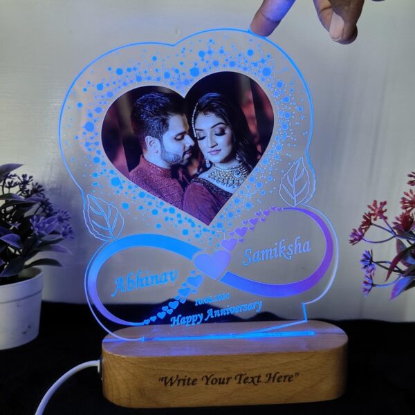 acrylic photo lamp