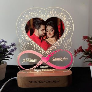 acrylic photo lamp